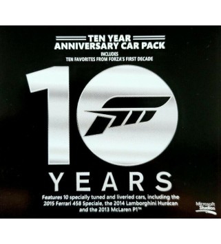Forza Motorsport 6 - Ten Year Anniversary Car Pack DLC XBOX One Xbox One Key 